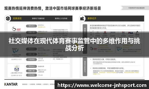 社交媒体在现代体育赛事监管中的多维作用与挑战分析